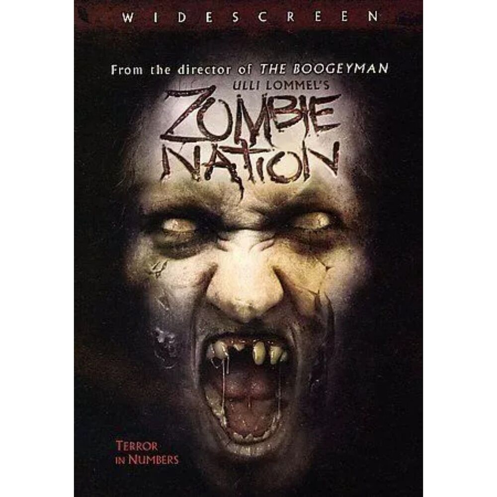 Zombie Nation DVD Unrated Cult Horror Movie Film Good Condition Pre-Owned